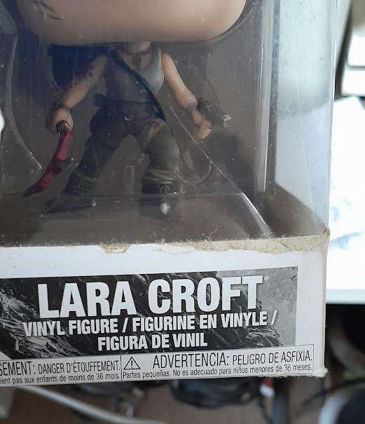 Lara Croft Funko Pop! Damaged