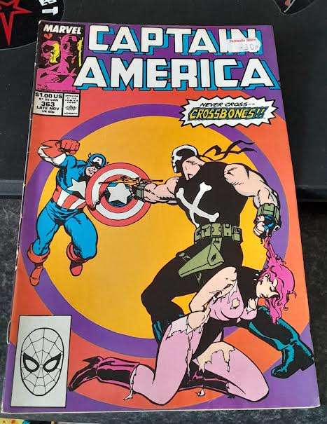 Captain America#363 Late November 1989