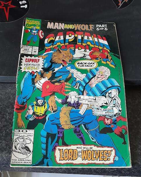 Captain America#407 Late September 1992