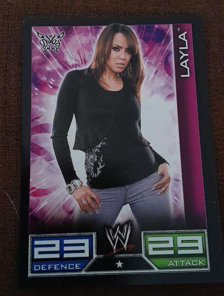Topps Slam Attax Layla