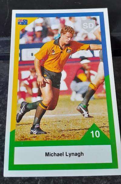 Sports Deck Rugby Card Michael Lynagh