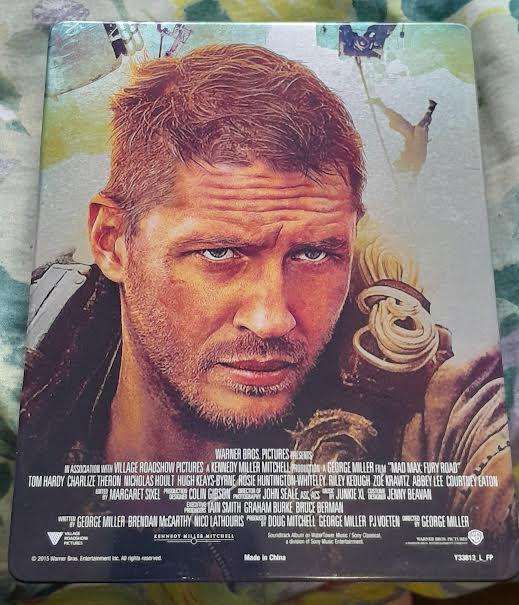 Mad Max Fury Road Steelbook Blu-Ray 2D+3D