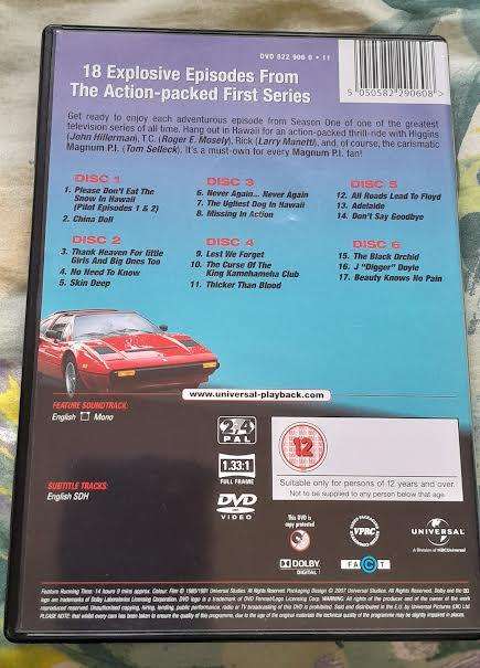 Magnum P.I The Complete First Season