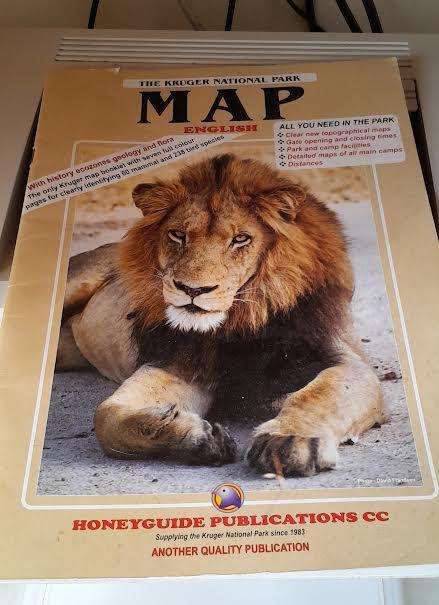 The Kruger National Park Map English(2007)