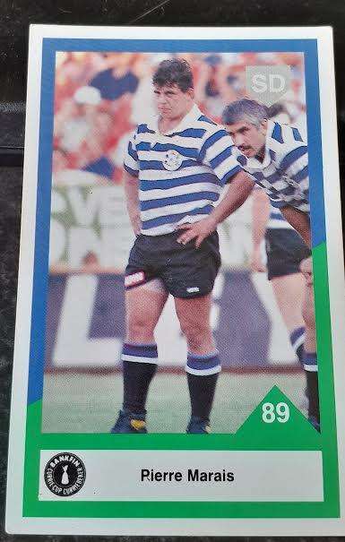 Sports Deck Rugby Card Pierre Marais
