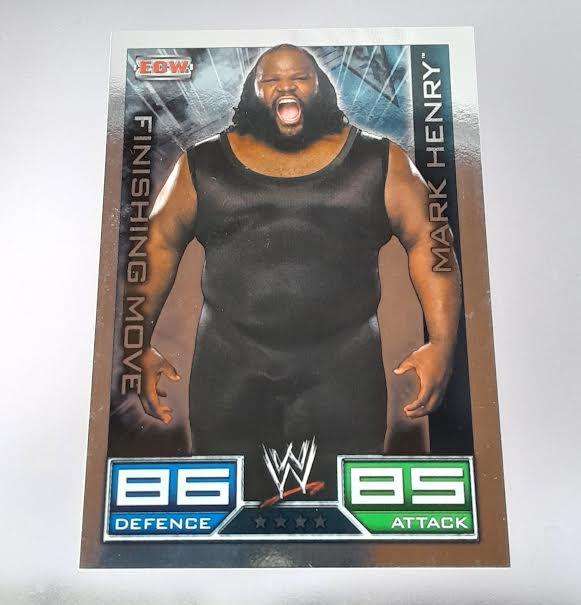 Topps Slam Attax Mark Henry Finishing Move