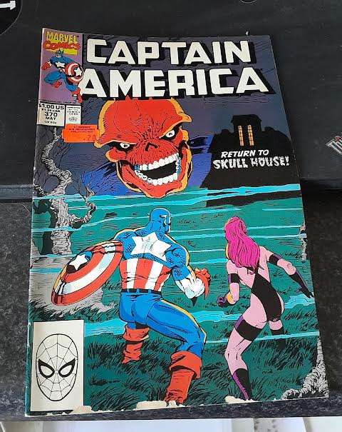 Captain America#370 May 1990