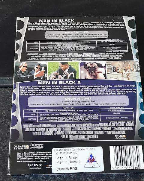 Men in Black I And Men in Black II