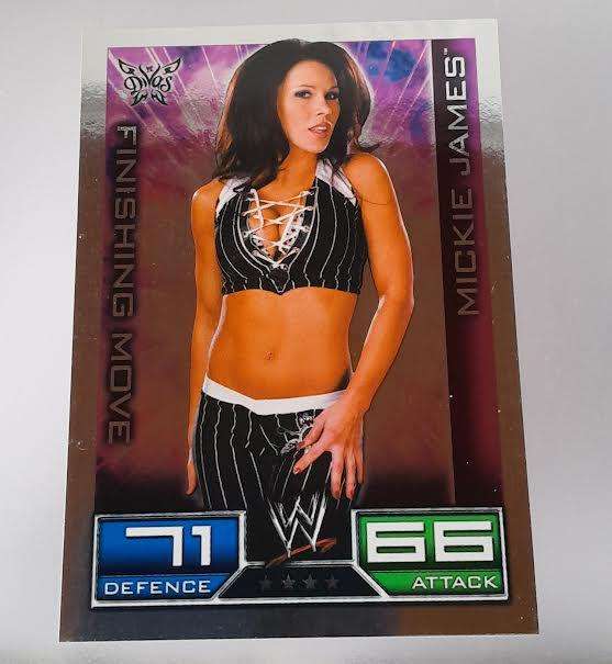 Topps Slam Attax Mickie James Finishing Move