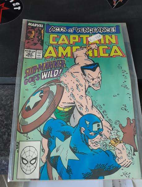 Captain America#365 Mid December 1989