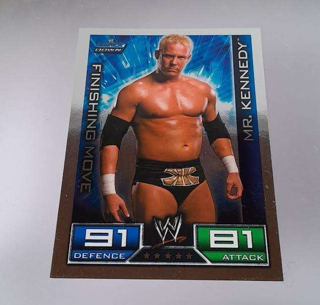 Topps Slam Attax Mr.Kennedy Finishing Move