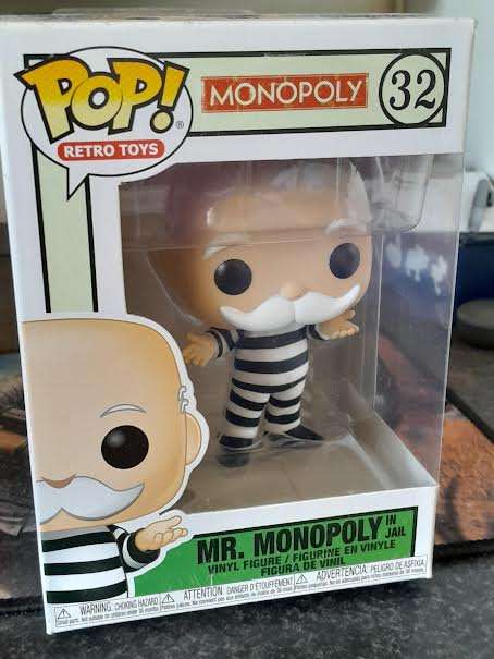 Mr Monopoly in Jail Funko Pop!