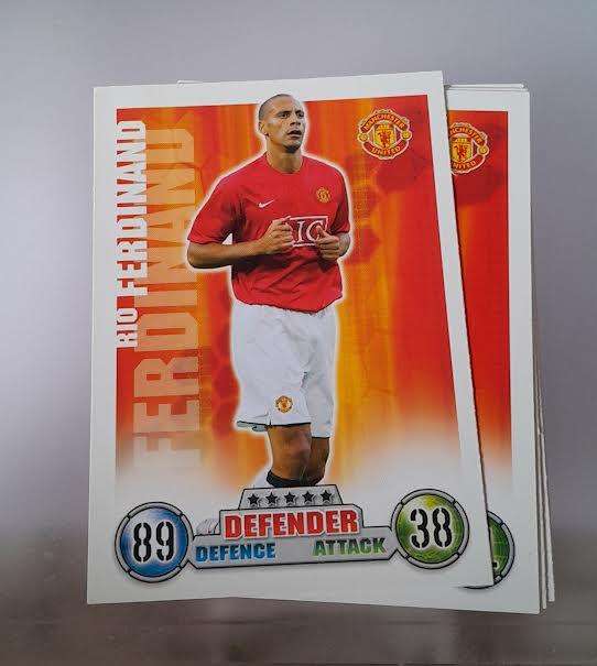 Topps Match Attax Manchester United 2007(6 Cards)