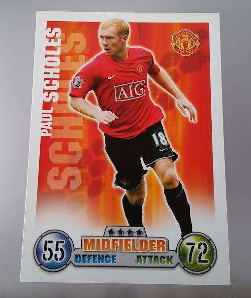 Topps Match Attax Manchester United 2007(6 Cards)
