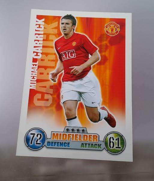 Topps Match Attax Manchester United 2007(6 Cards)