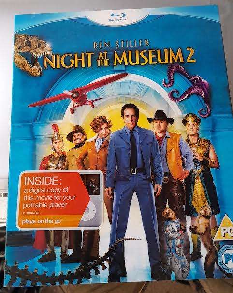 Night at the Museum 2 Battle of the Smithsonian Blu-Ray+DVD