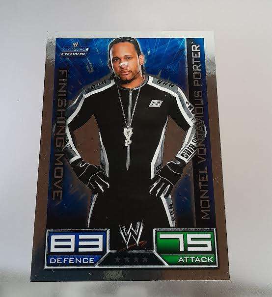 Topps Slam Attax Montel Vontavious Porter Finishing move