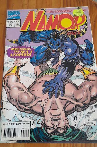 Namor the Submariner Vol 1 No 53 August 1994