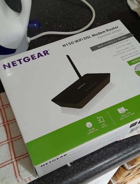 Netgear N150 WiFi DSL Modem Router