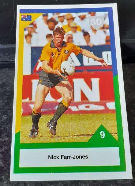 Sports Deck Rugby Card Nick Farr-Jones