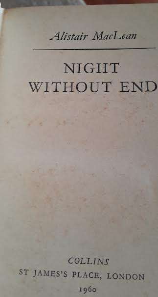 Night without End-Alastair Maclean Hardcover