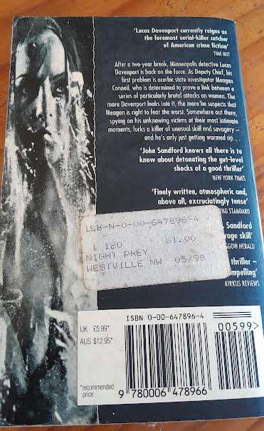 Night Prey-John Sandford Damaged