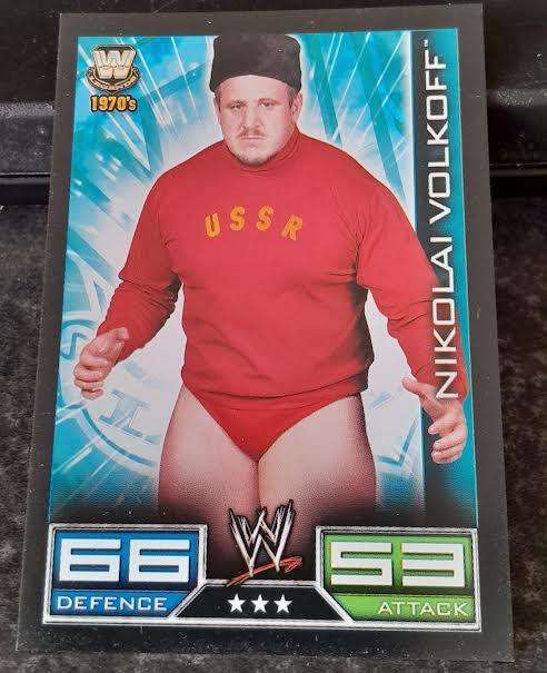 Topps Slam Attax Nikolai Volkoff