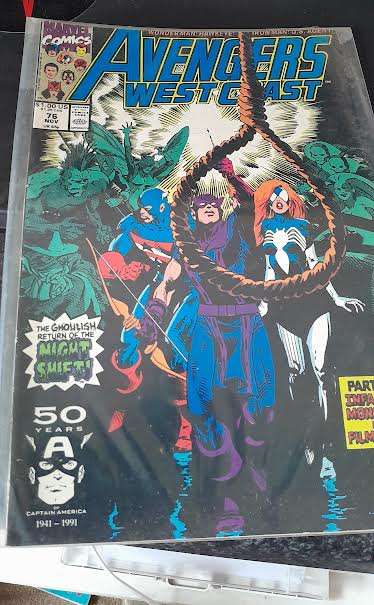 Avengers West Coast#76 November 1991