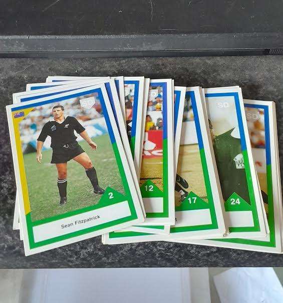 Sports Deck Rugby Cards All Blacks New Zealand vs South Africa