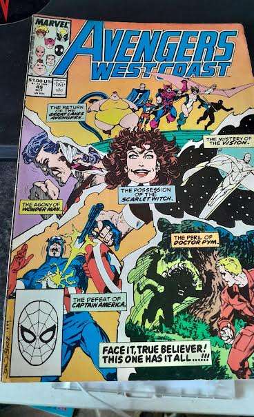 Avengers West Coast#49 October 1989