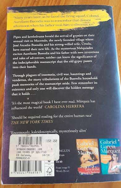 One Hundred Years of Solitude-Gabriel Garcia Marquez