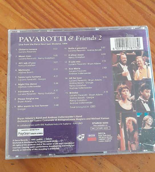Pavarotti and Friends 2-Pavarotti