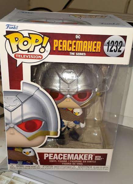 Peacemaker with eagly Funko Pop!