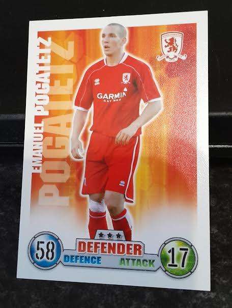 Topps Match Attax Emanuel Pogatetz