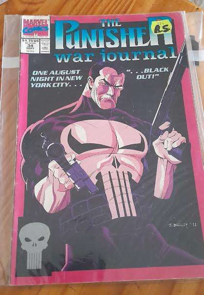 The Punisher War Journal Comic#34 Sept 1991