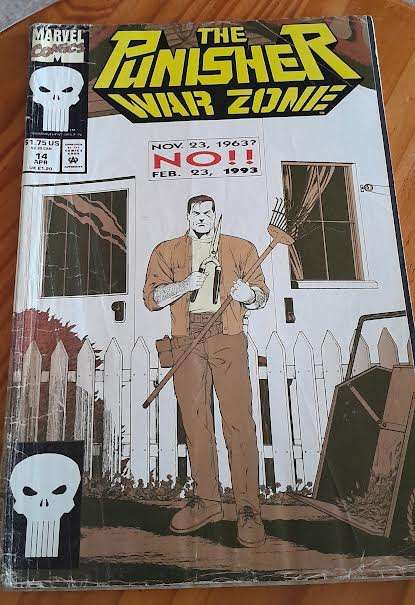 The Punisher War Zone Comic#April 1993