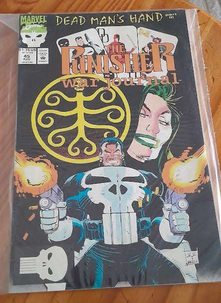 The Punisher War Journal Comic#45 Aug 1992