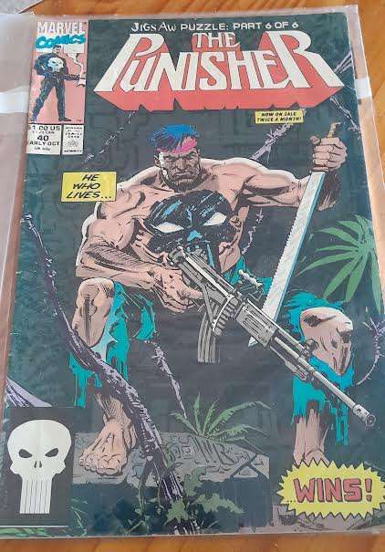 The Punisher Comic#40 Early Oct