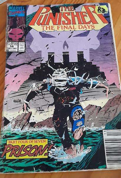The Punisher The Final Days Comic#56 Dec 1991