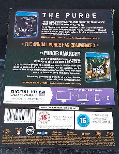 The Purge & The Purge Anarchy