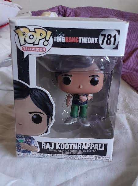 Raj Koothrappali Funko Pop! Damaged