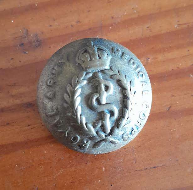 Royal Army Medical Corps Button