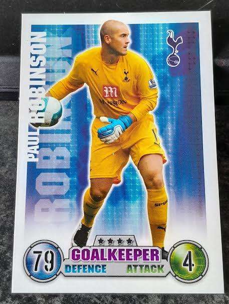 Topps Match Attax Paul Robinson