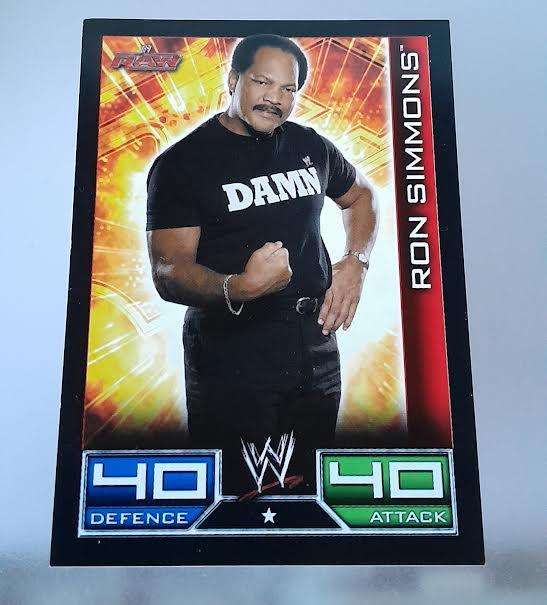 Topps Slam Attax Ron Simmons