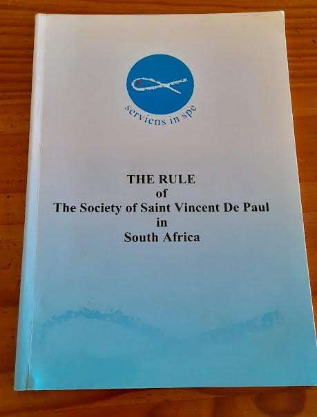 The Rule of The society of Saint Vincent De Paul in South Africa