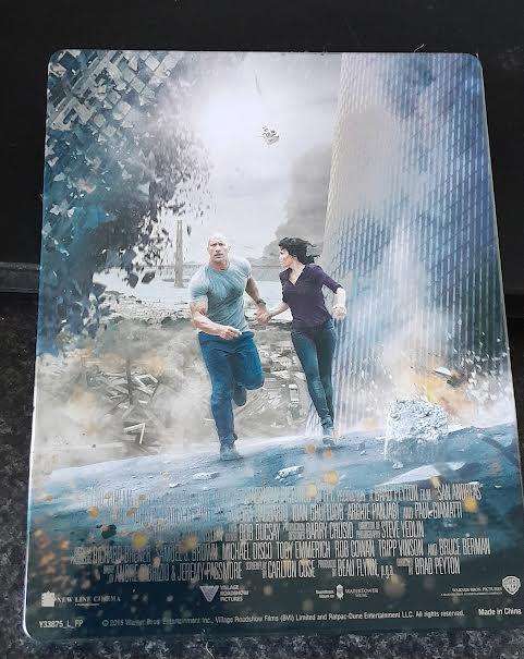 San Andreas Steelbook Bluray 2D+3D