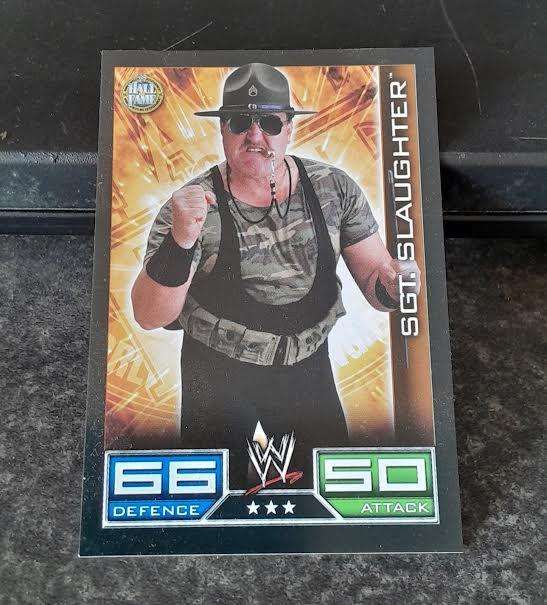Topps Slam Attax Sgt.Slaughter