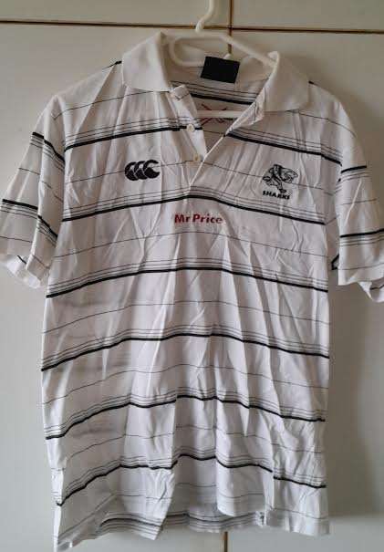 Sharks rugby golfshirt Mens Size L