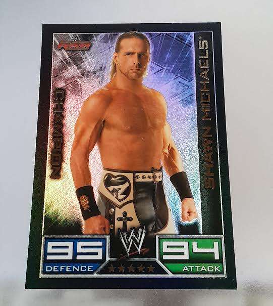 Topps Slam Attax Shawn Michaels Champion