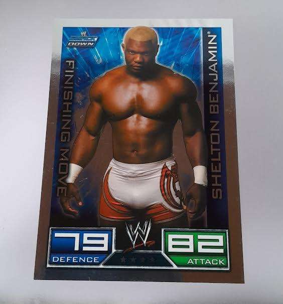 Topps Slam Attax Shelton Benjamin Finishing Move